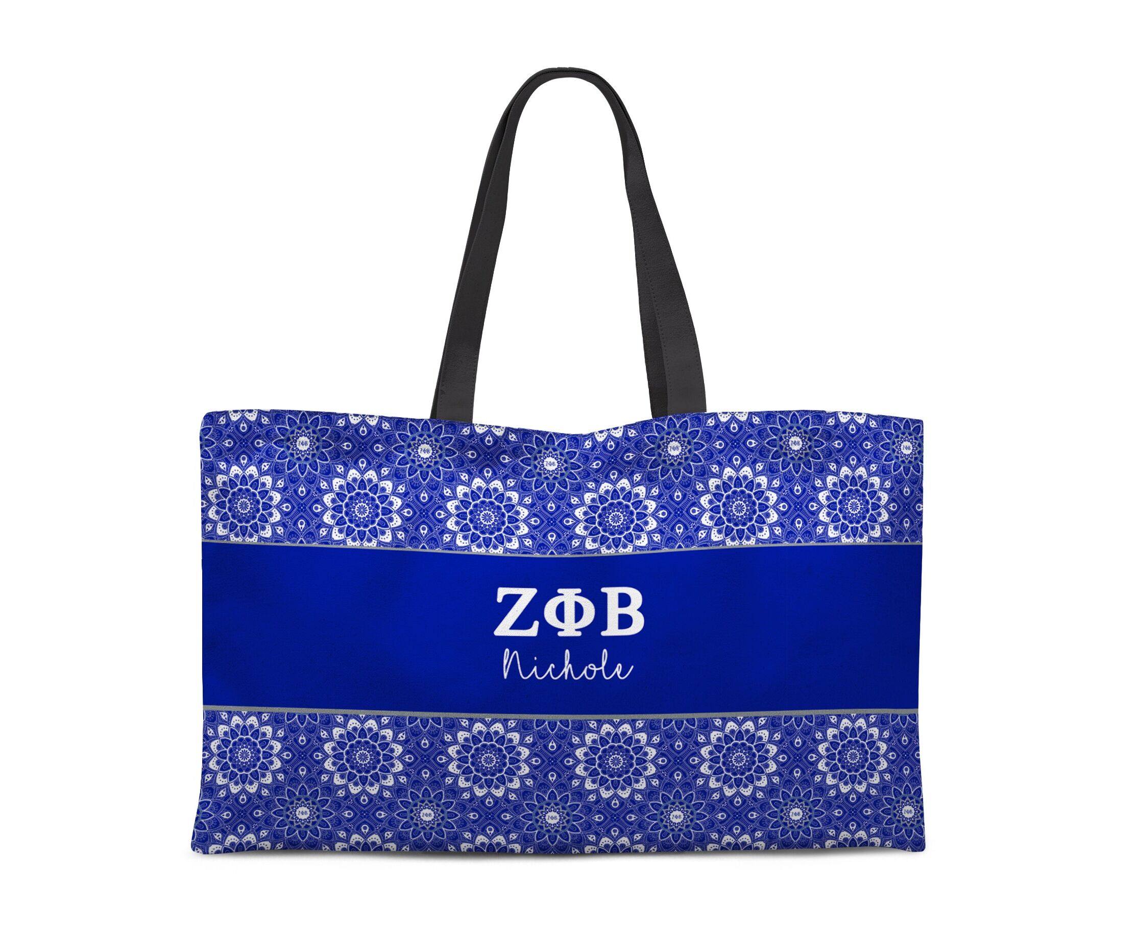 Accessories :: Tote Bags and Travel Bags :: Zeta Phi Beta - Weekender ...